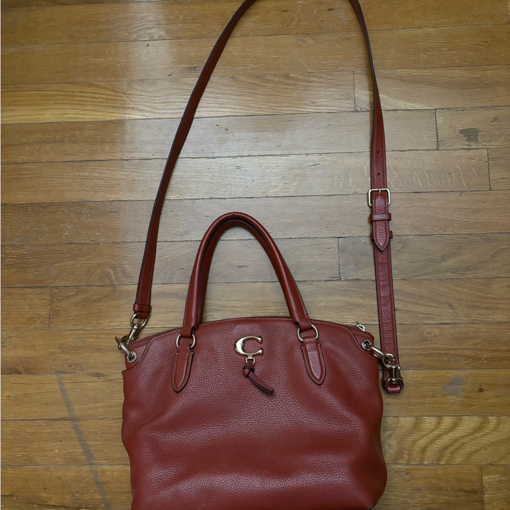 Tan Coach Crossbody
